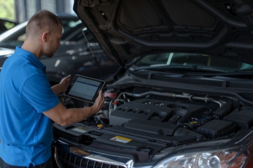 Engine Diagnostic Services tech