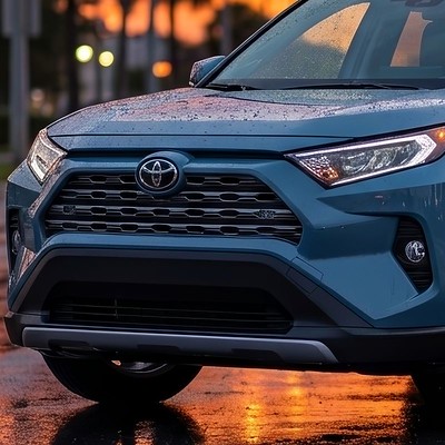 RAV4 SUV-Hail Damage Repair Downtown Garage & Auto Body