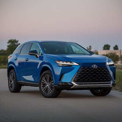Blue Lexus SUV-Lexus collision repair Downtown Garage Blue Lexus SUV-Lexus collision repair Downtown Garage